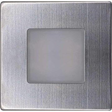 LED Āra kāpņu telpas apgaismojums DECENTLY LED/1,7W/230V 3000/4000/6000K IP54 spīdīgi hromēts