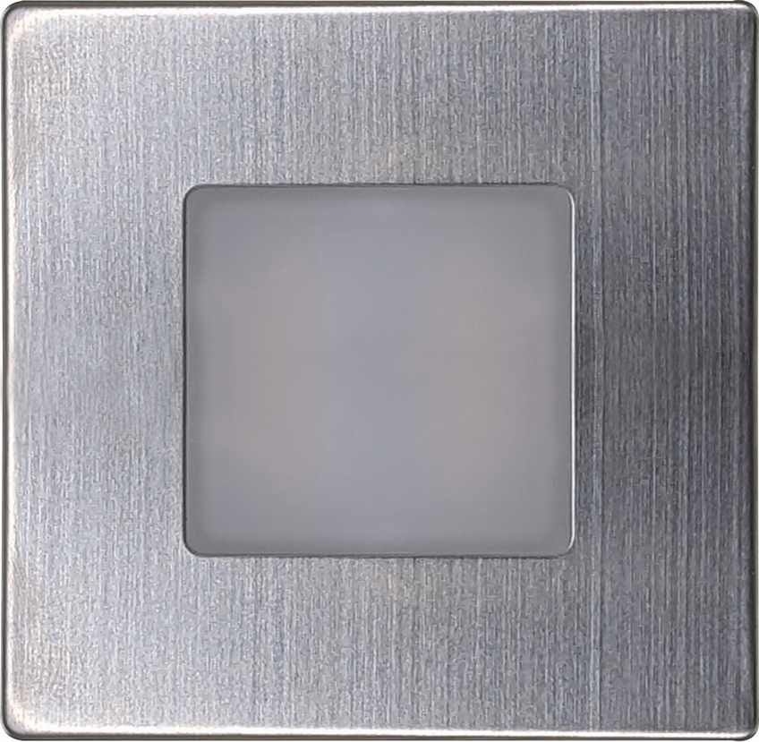 LED Āra kāpņu telpas apgaismojums DECENTLY LED/1,7W/230V 3000/4000/6000K IP54 spīdīgi hromēts