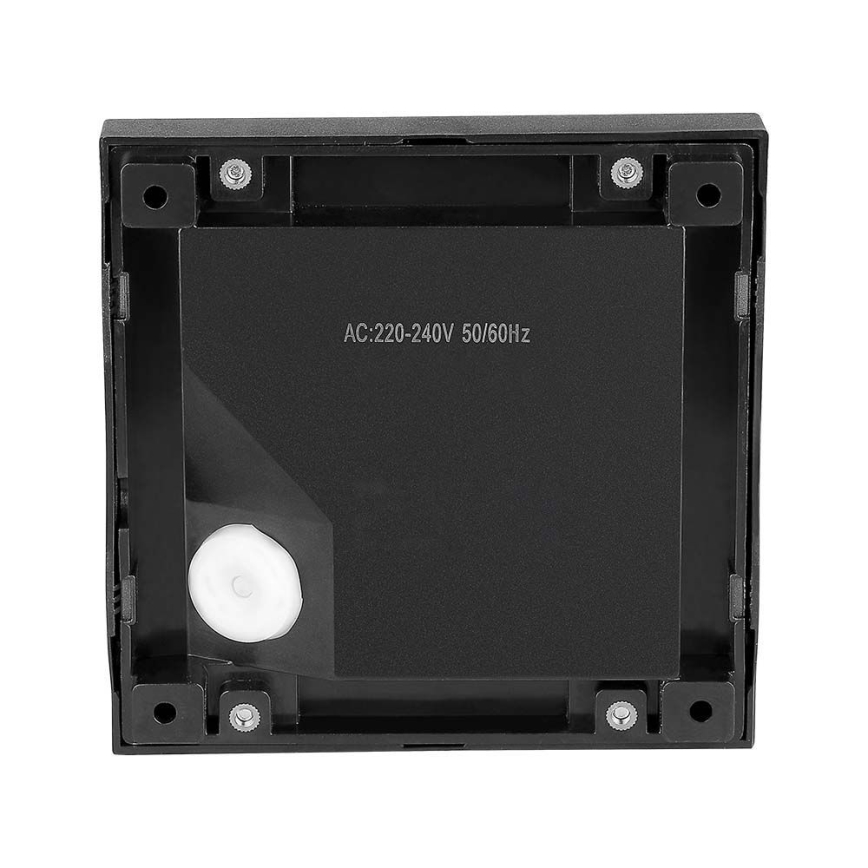 LED Āra kāpņu telpas lampa LED/2W/230V IP65 4000K melna