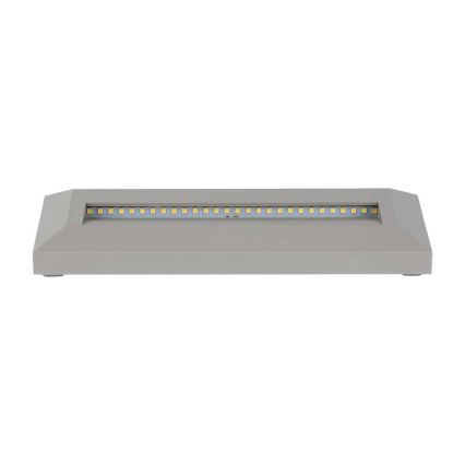 LED Āra kāpņu telpas lampa LED/3W/230V 4000K IP65 pelēka