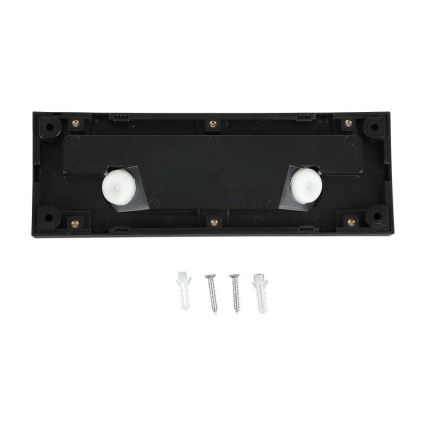 LED Āra kāpņu telpas lampa LED/3W/230V IP65 3000K melna