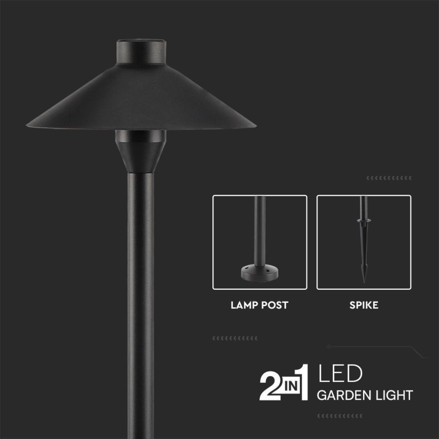 LED Āra lampa 2in1 LED/7W/230V IP65 3000K