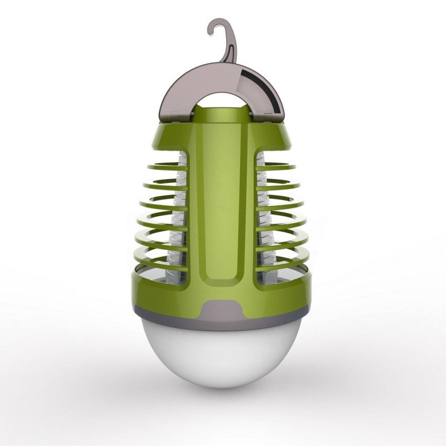 LED Āra lampa ar kukaiņu slazdu LED/5W/USB 1800mAh IP44