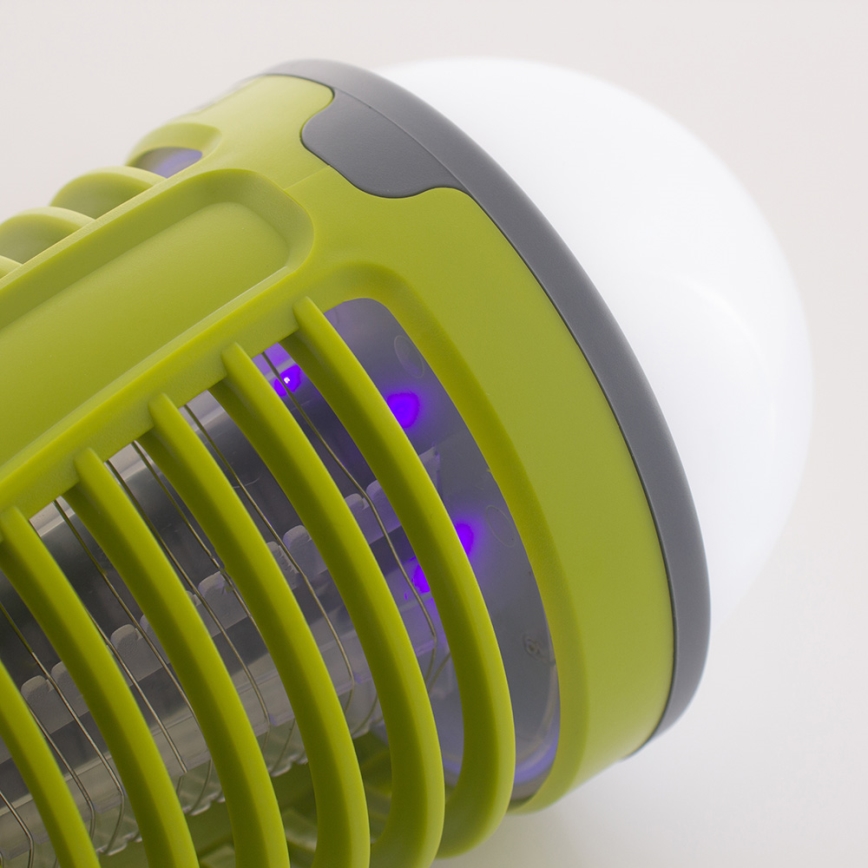 LED Āra lampa ar kukaiņu slazdu LED/5W/USB 1800mAh IP44