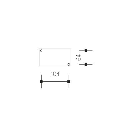 LED Āra sienas lampa ar sensoru NATURA LED/12W/230V 4000K IP54 brūna/antracīta