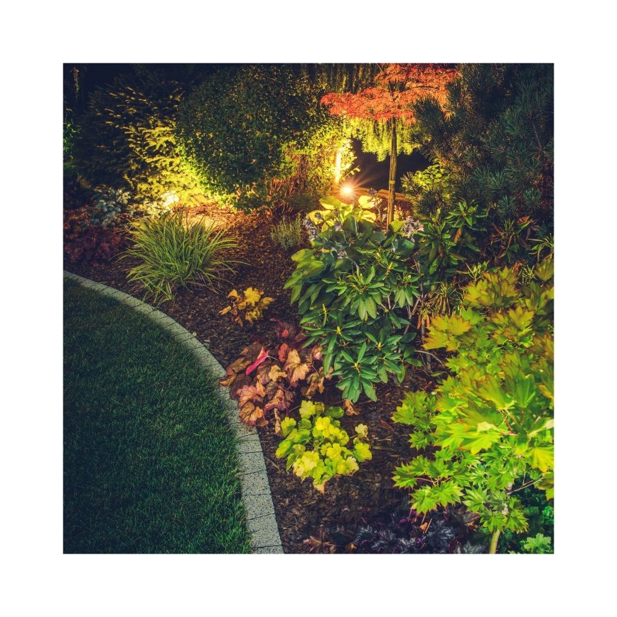 LED āra lampa BLAKE LED/5W/230V 3000K IP65 melna