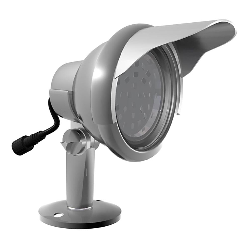 LED Āra lampa EASY CONNECT 1xGU10/10W/230V IP67 matēts hroms