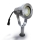 LED Āra lampa EASY CONNECT 1xGU10/4W/230V IP67 matēts hroms