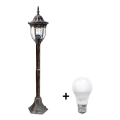 LED āra lampa FLORENCJA 1xE27/10W/230V IP43
