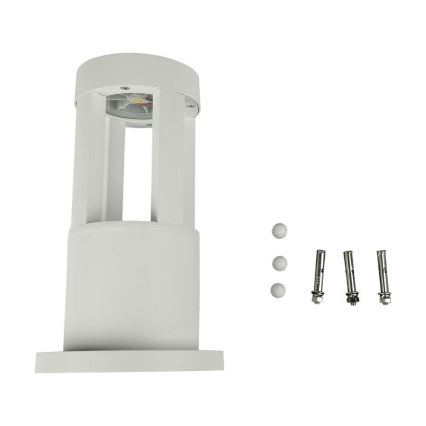 LED Āra lampa LED/10W/230V 25cm 4000K IP65 balta