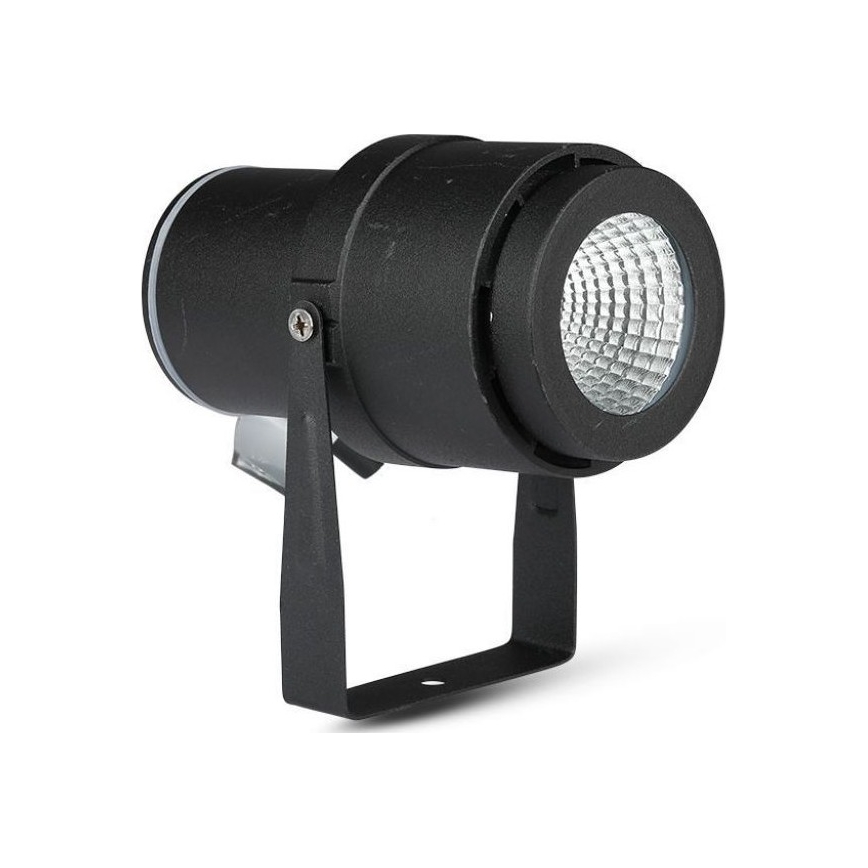 LED Āra lampa LED/12W/100-240V IP65 4000K melna