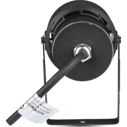 LED Āra lampa LED/12W/100-240V IP65 melna - zaļa lampa