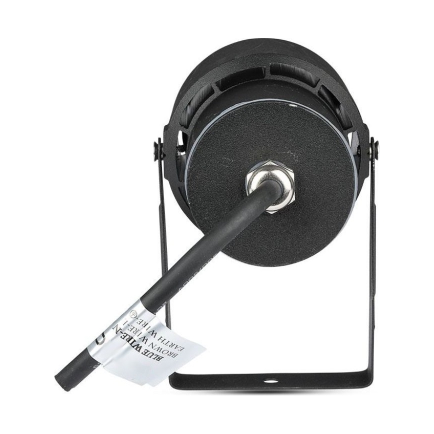 LED Āra lampa LED/12W/100-240V IP65 melna - zaļa lampa