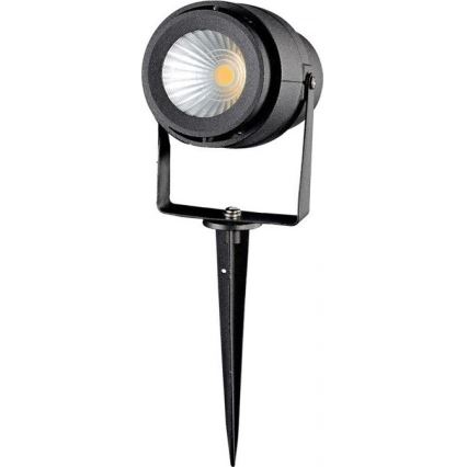 LED Āra lampa LED/12W/100-240V IP65 melna - zaļa lampa