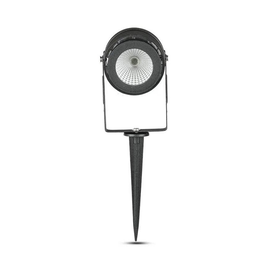 LED Āra lampa LED/12W/230V 3000K melna IP65