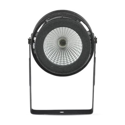 LED Āra lampa LED/12W/230V 3000K melna IP65