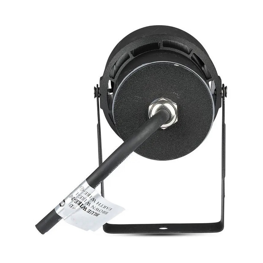 LED Āra lampa LED/12W/230V 3000K melna IP65