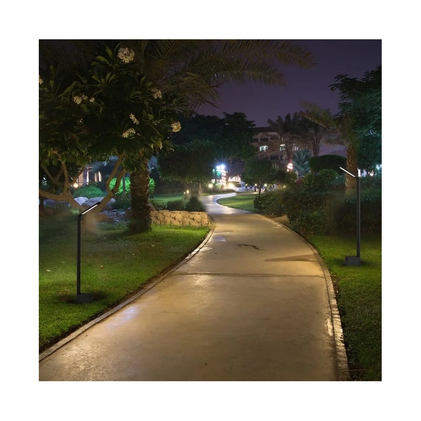 LED Āra lampa LED/5W/230V IP65 melna