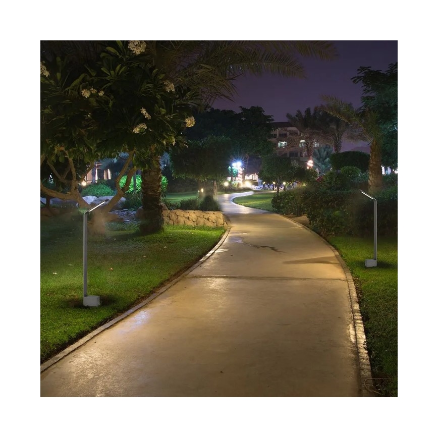 LED Āra lampa LED/6W/230V IP65 antracīta