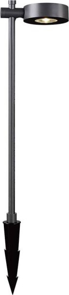 LED āra lampa LED/7W/230V 4000K IP65 melna