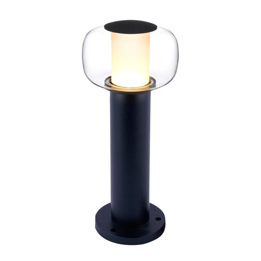 LED Āra lampa MALAGA LED/12W/230V 40 cm IP44 melna