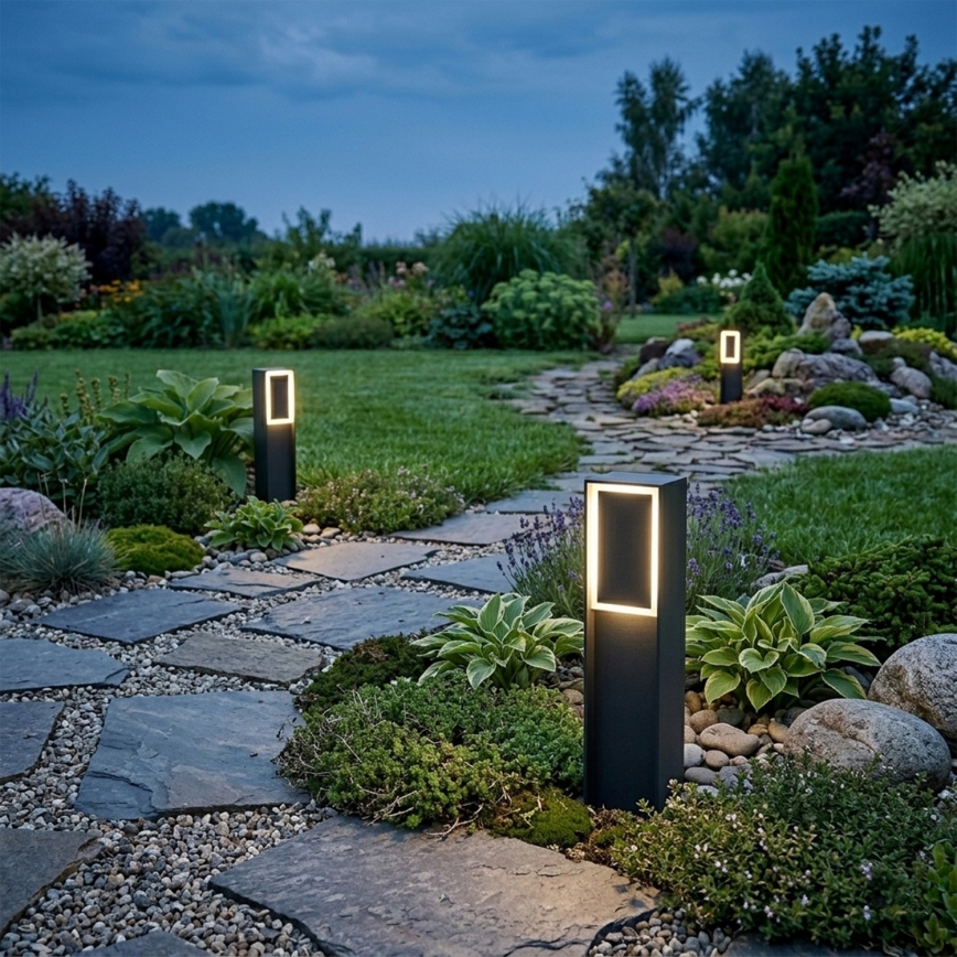 LED āra lampa MODO LED/4,8W/230V 4000K IP54 30 cm melna