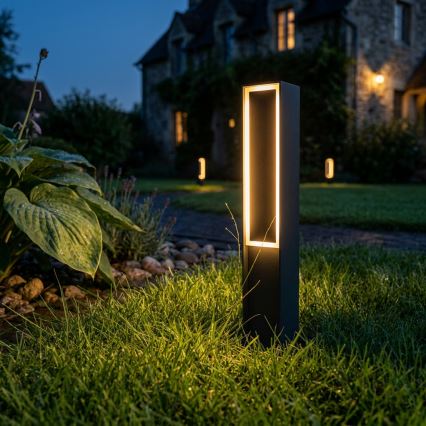 LED āra lampa MODO LED/8W/230V 4000K IP54 50 cm melna