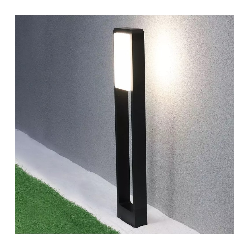 LED Āra lampa SAMSUNG CHIP LED/10W/230V 3000K IP65 melna