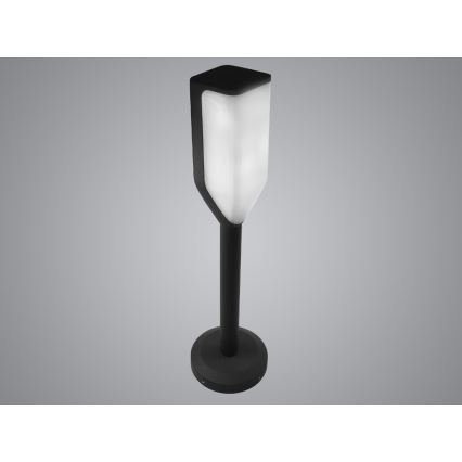 LED āra lampa SAVEN LED/6W/230V 50 cm IP54 melna