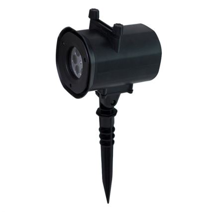 LED Āra lāzera projektors LED/5W/230V IP44