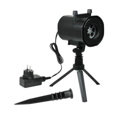 LED Āra lāzera projektors LED/5W/230V IP44