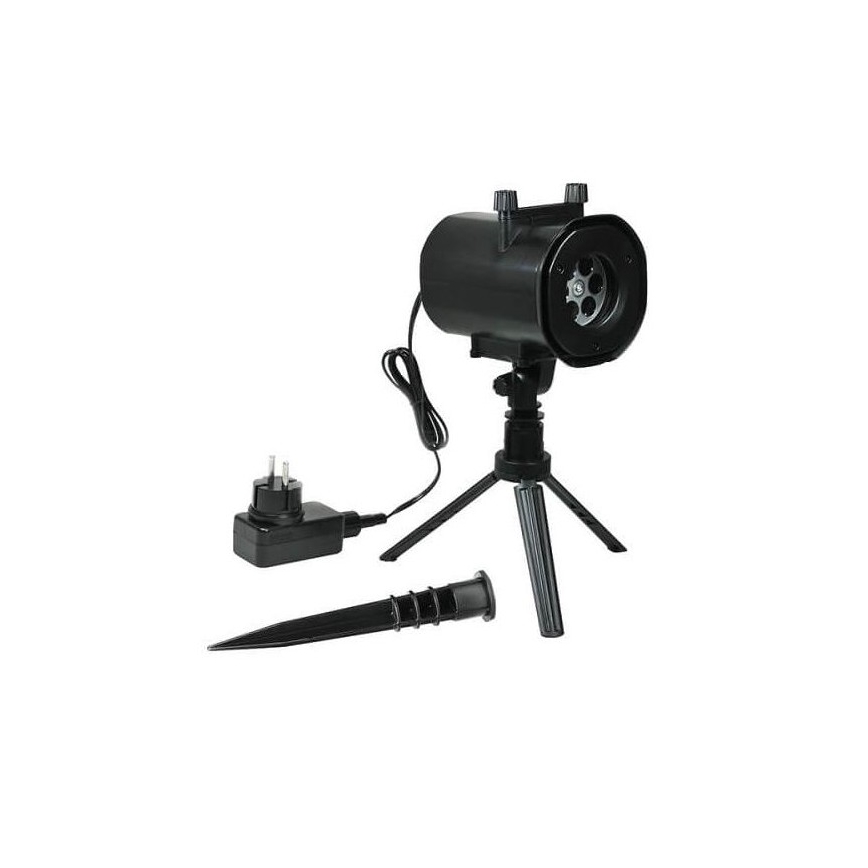 LED Āra lāzera projektors LED/5W/230V IP44