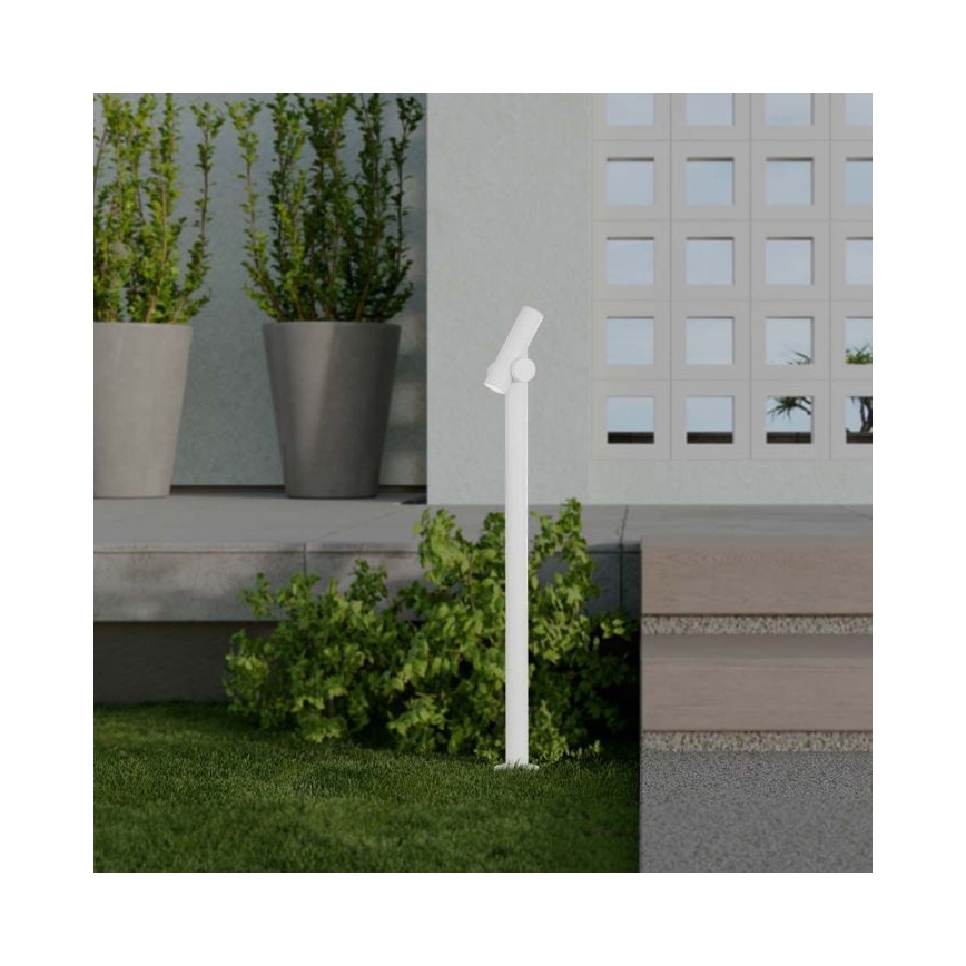 LED Āra locāma lampa LED/4W/230V 4000K IP44 100 cm balta