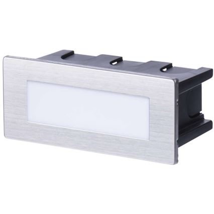 LED āra orientējošais iebūvējamais gaismeklis LED/1,5W 3000K IP65