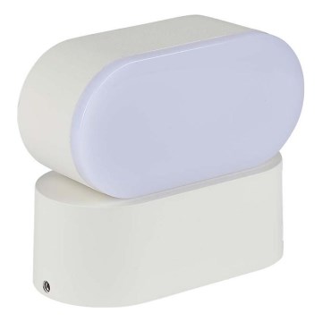 LED Āra pielāgojama sienas lampa LED/5W/230V 3000K IP65 balta