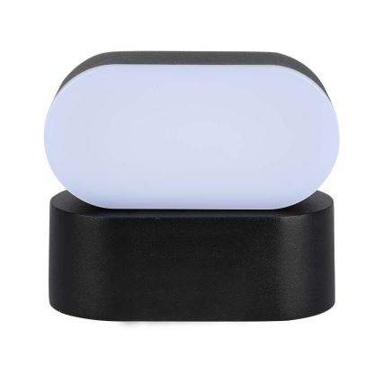 LED Āra pielāgojama sienas lampa LED/5W/230V 3000K IP65 melna