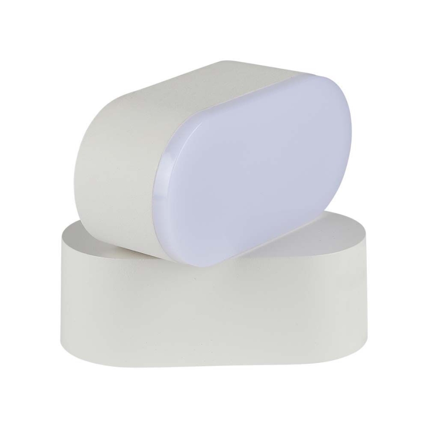 LED Āra pielāgojama sienas lampa LED/5W/230V 4000K IP65 balta