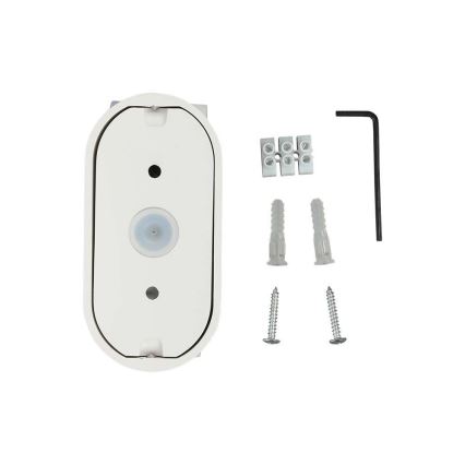 LED Āra pielāgojama sienas lampa LED/5W/230V 4000K IP65 balta