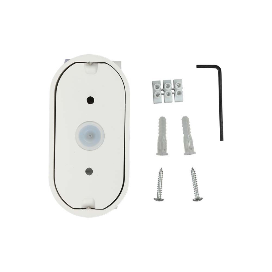 LED Āra pielāgojama sienas lampa LED/5W/230V 4000K IP65 balta