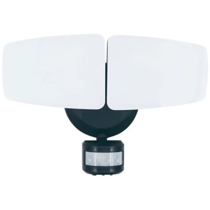 LED Āra prožektors ar sensoru LED/24W/230V 3000/4000/6000K IP54 antracīta