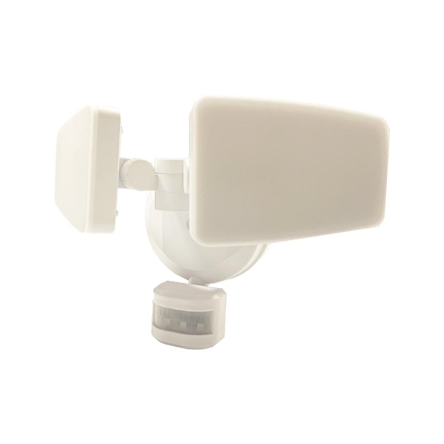 LED Āra prožektors ar sensoru LED/24W/230V 3000/4000/6000K IP54 balta