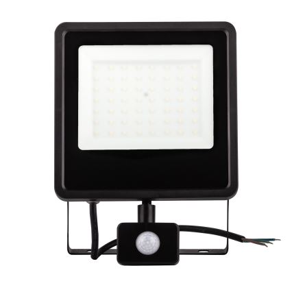 LED Āra prožektors ar sensoru LED/30W/230V 4000K IP65 melna