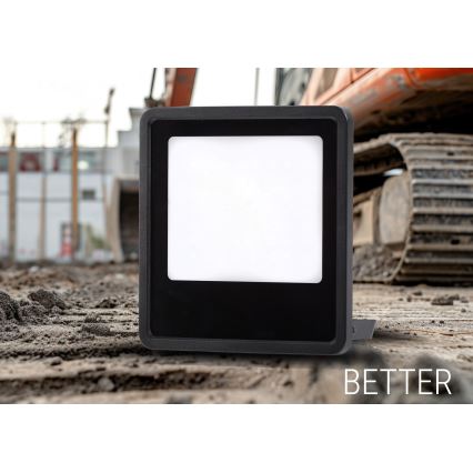 LED Āra prožektors LED/100W/230V 4000K IP65 melna