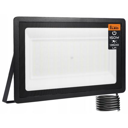 LED āra prožektors LED/150W/230V 4500K IP65 melns