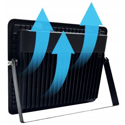 LED āra prožektors LED/150W/230V 4500K IP65 melns