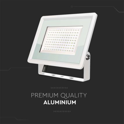 LED Āra prožektors LED/200W/230V 4000K IP65 balta