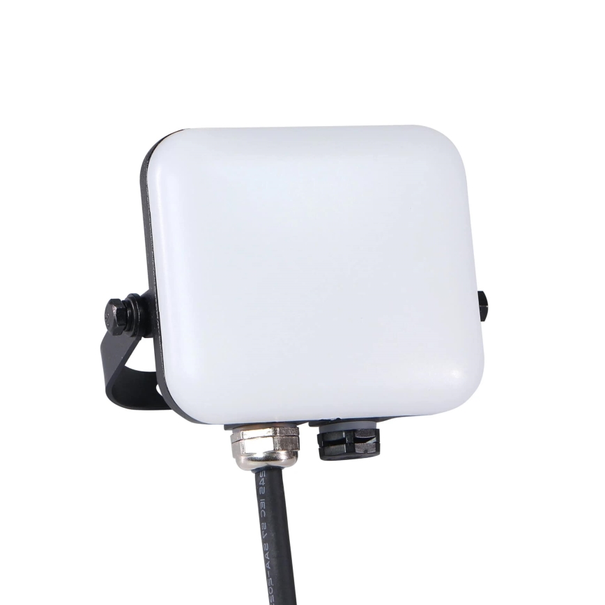 LED Āra prožektors MILKY LED/10W/230V 4000K IP65 melna