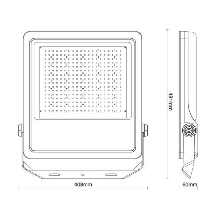 LED Āra prožektors PROFI PLUS LED/300W/230V 5000K IP66