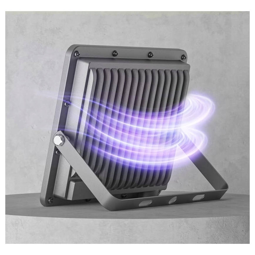 LED āra reflektors LED/50W/230V 4500K IP65 pelēks