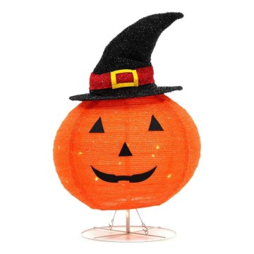 LED Āra rotājums HALLOWEEN LED/3xAA/silti balta IP44 pumpkin
